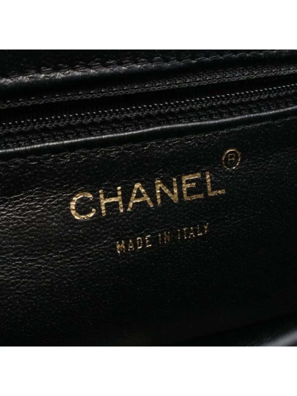 Chanel Handbag Wild Stitch Black Chain